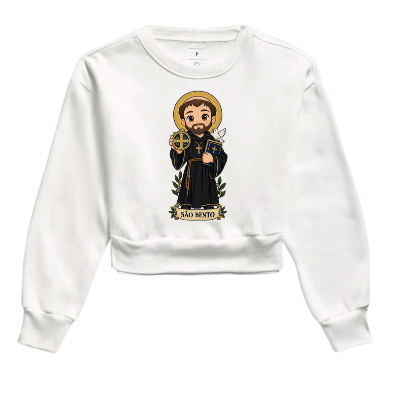 São Bento estilo chibi - Imagem 3