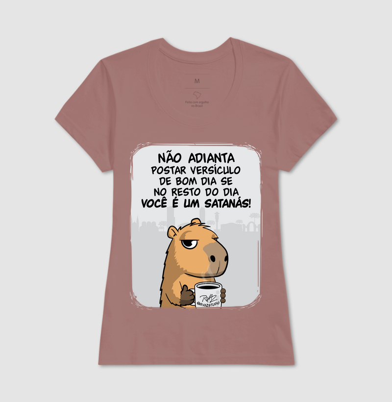 Camiseta Capivara Você é um Satanás - Imagem 17