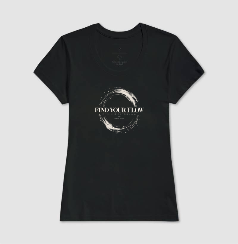 TSHIRT FIND YOUR FLOW - Imagem 3