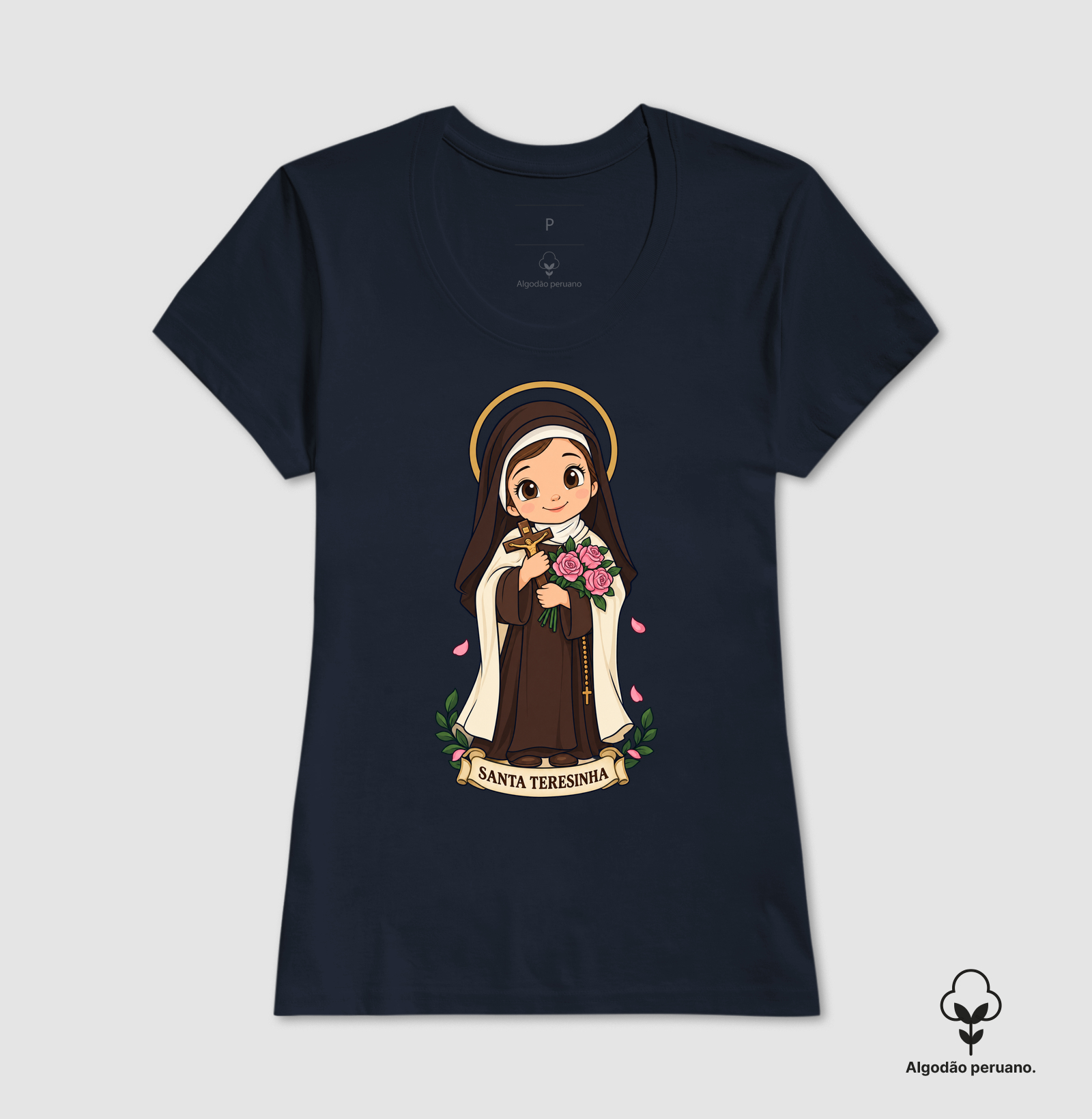 Santa Terezinha estilo chibi - Imagem 4