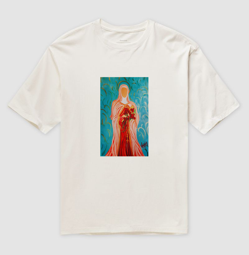 Camiseta Santa Teresinha do Menino Jesus Arte Sacra - Imagem 4
