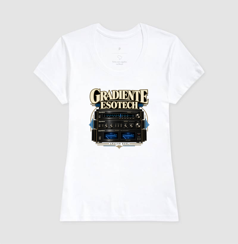 Camiseta Gradiente Esotech — Analog Soul | Slow Life - Imagem 8
