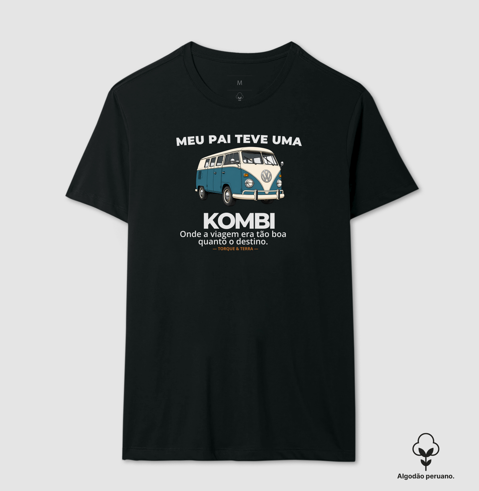 Meu pai teve uma - KOMBI - azul com branco - Imagem 8