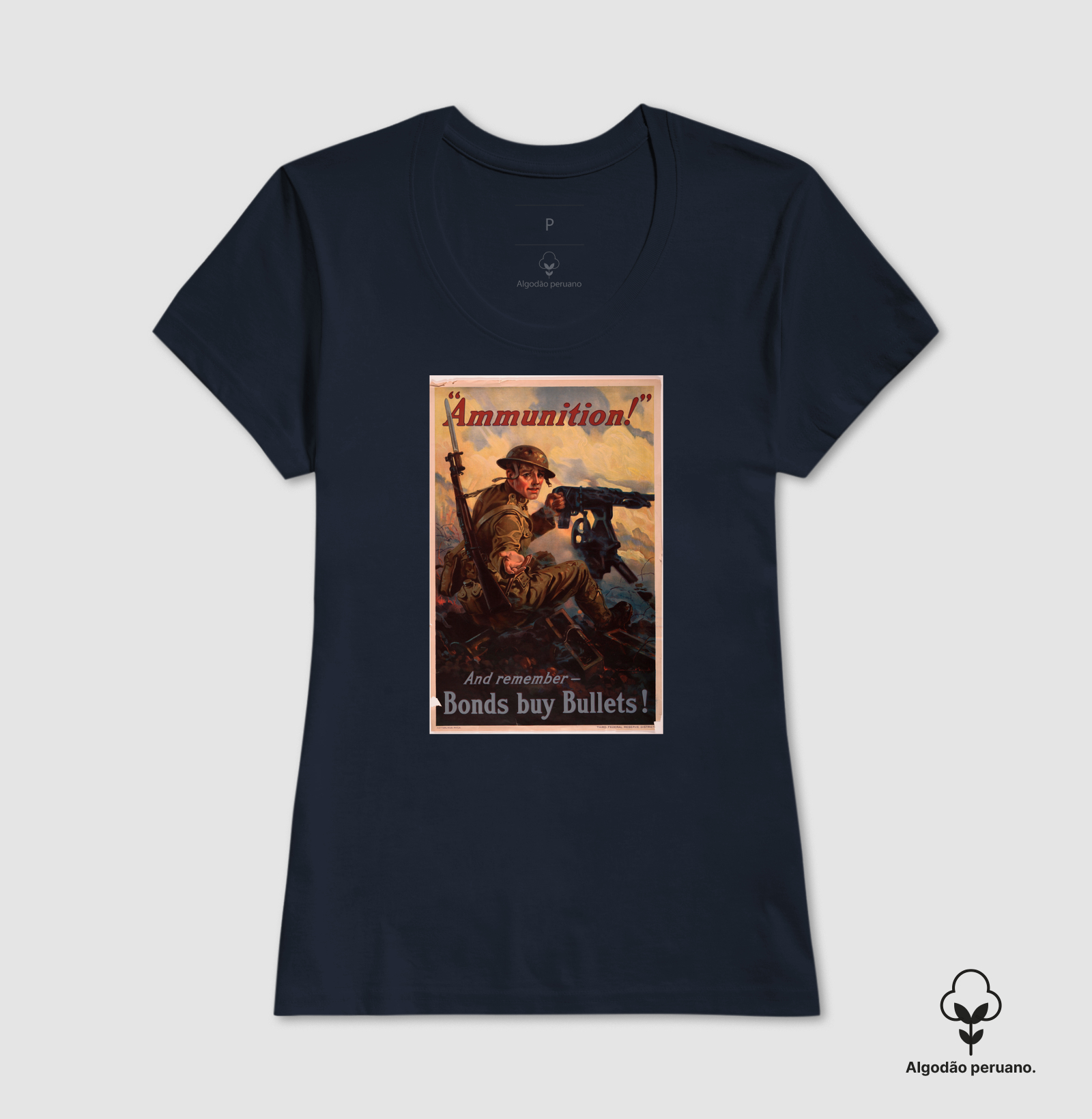 Camiseta Bonds Buy Bullets — 1918 - Imagem 10