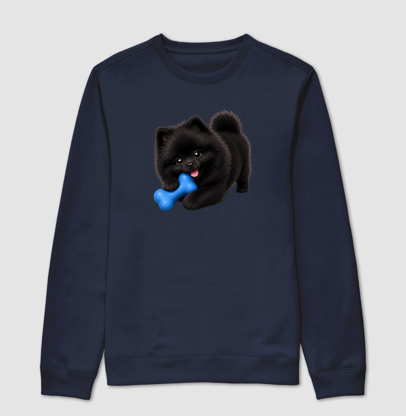Pomerânia (Spitz Alemão) Preto - Desenho Animado - Imagem 5