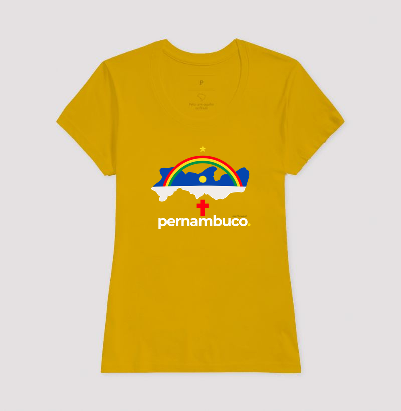 Camiseta PERNAMBUCO (versão colorida) | OxenteWear - Imagem 11