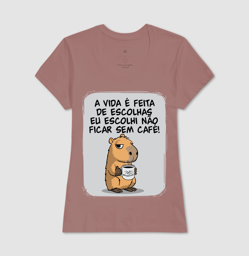 Camiseta Capivara Café - Imagem 17