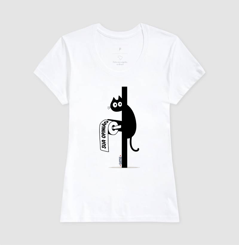 Camiseta Gato Crítico - Imagem 6