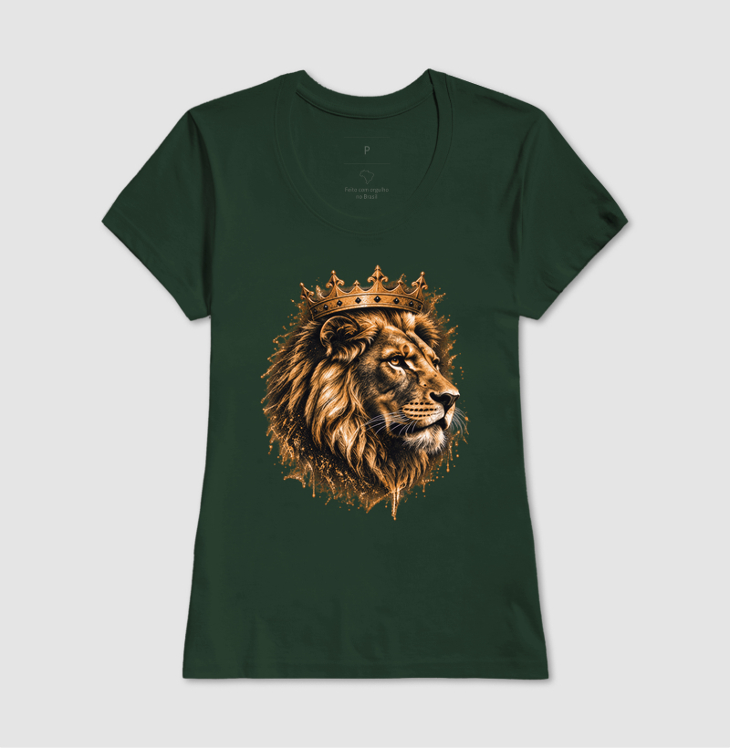 Leão Coroado — Camiseta Oversized - Imagem 13