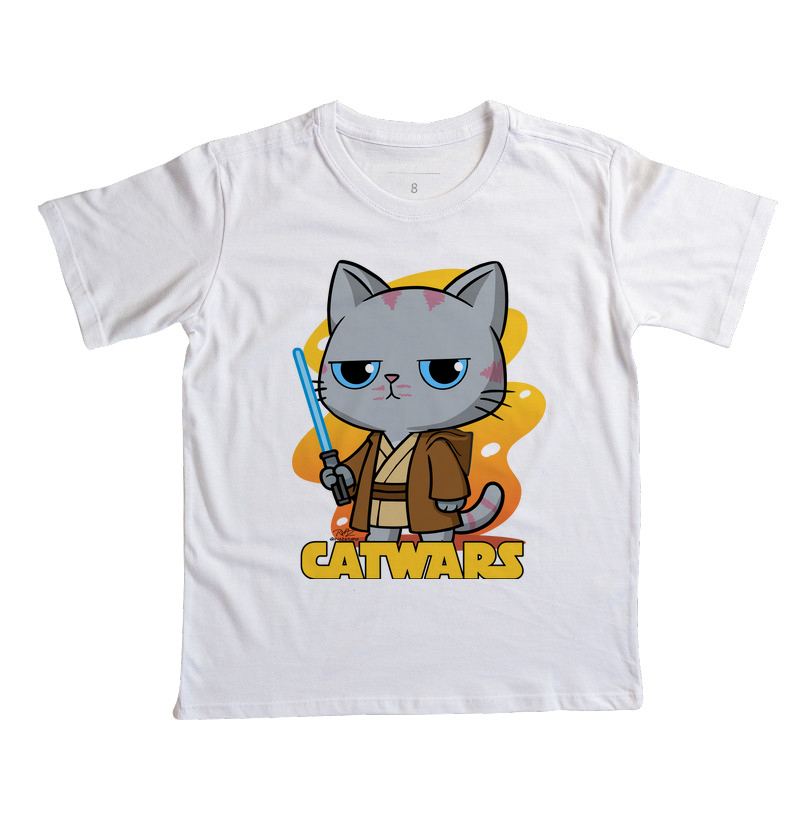 Camiseta Gato Sincero Jedi - Imagem 3
