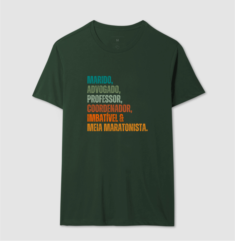 Camiseta Meia Maratona - Marido, Advogado, Professor e Meia Maratonista - Imagem 5