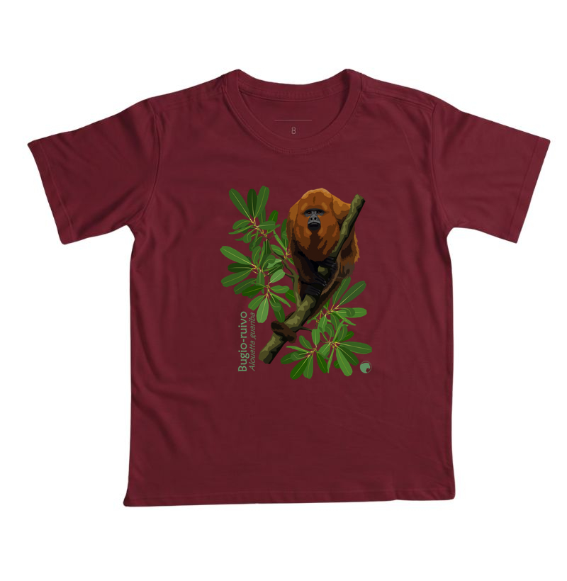 Camiseta Infantil Bugio-ruivo - Imagem 8