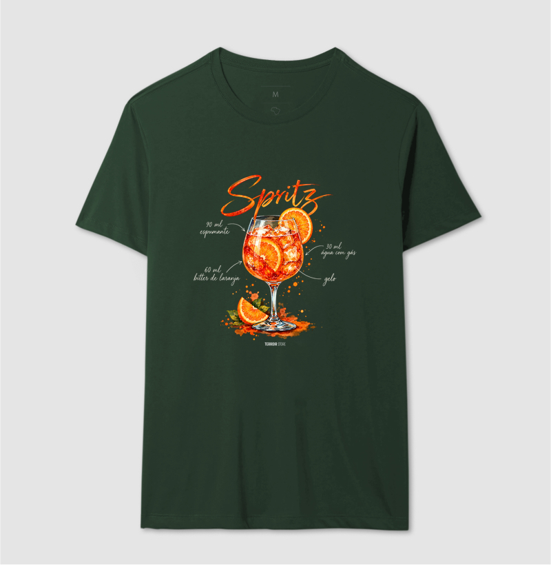 Camiseta Spritz – Drink com Espumante e Bitter de Laranja - Imagem 8