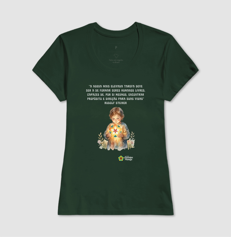 Camiseta Jasmim Manga - Imagem 13