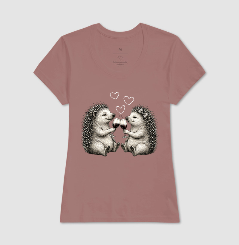Camiseta Vinho - Brinde Porco Espinho - Imagem 15