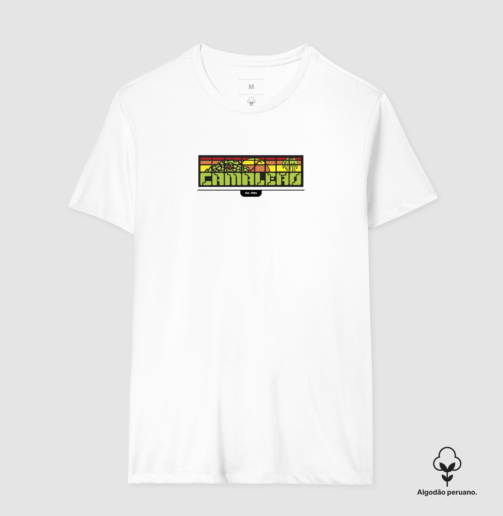 Camiseta Premium Masculina Camaleão - Marca 1984 - Imagem 2