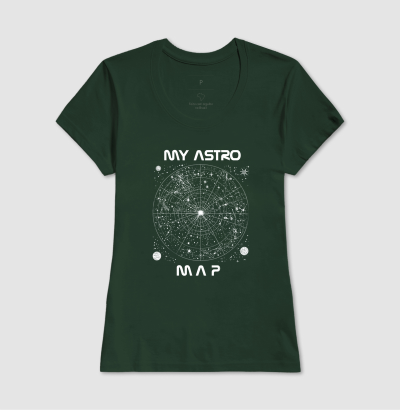 Camiseta - "My Astro Map" - Imagem 8