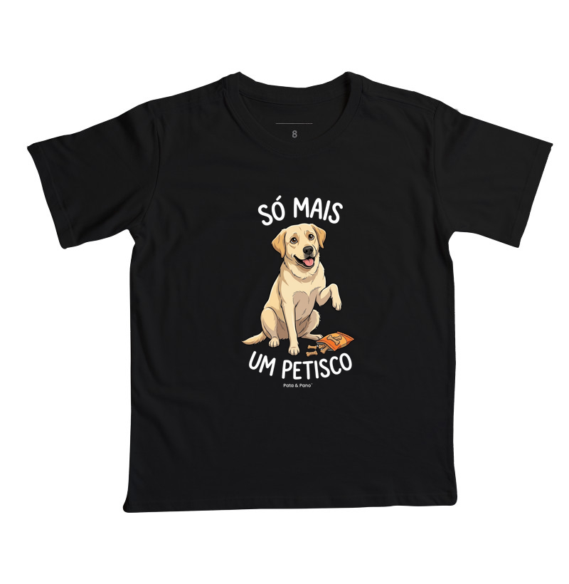 CAMISETA INFANTIL LABRADOR PETISCO - Imagem 4