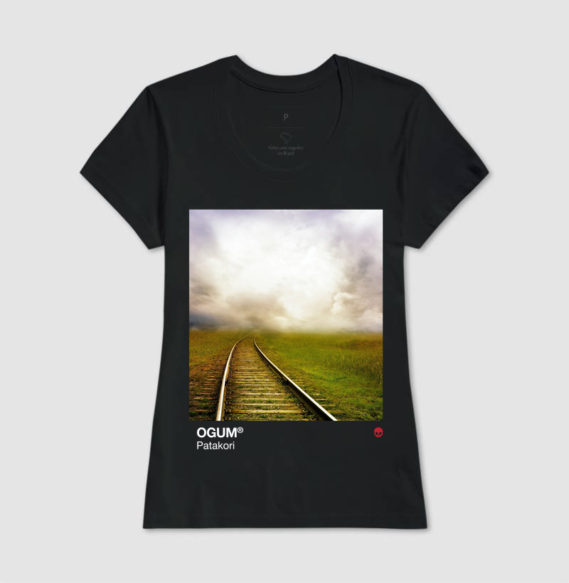 Camiseta Umbanda Orixá Ogum - Estrada de ferro - Imagem 3