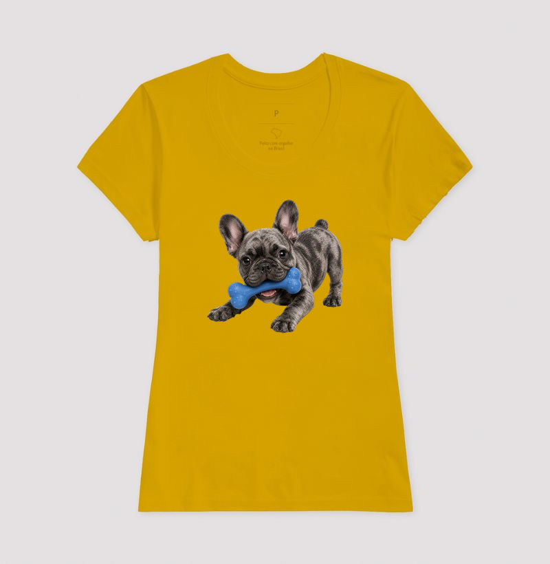 Bulldog (Buldogue) Francês Cinza - Desenho Animado - Imagem 15