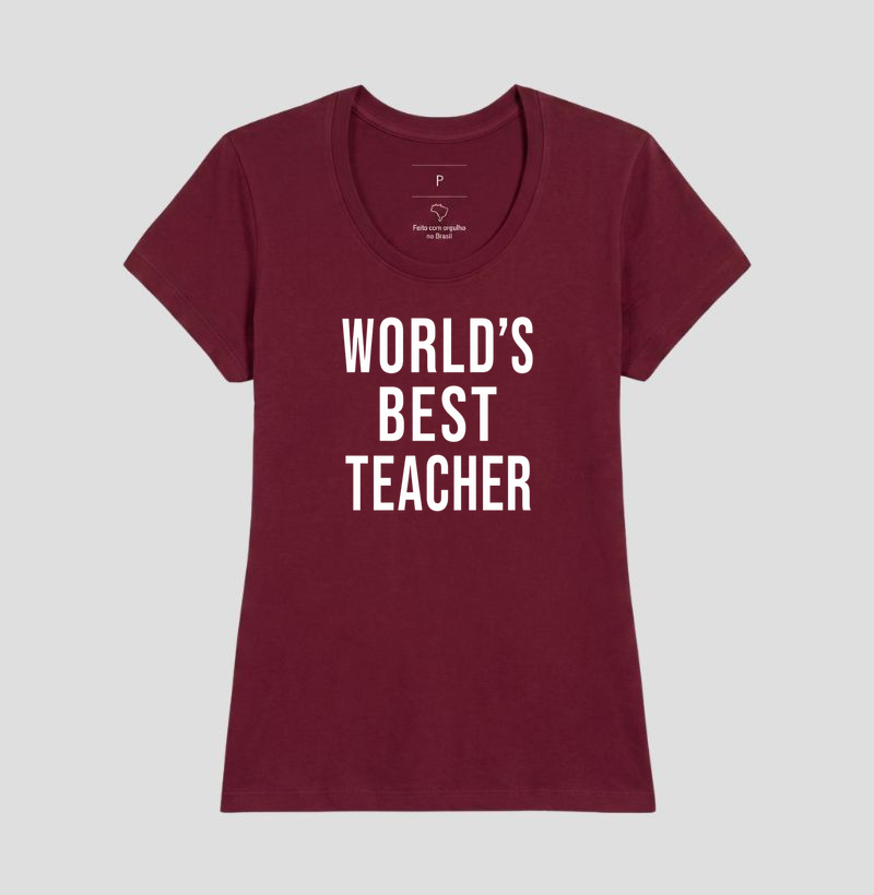Camiseta | Best Teacher  - Imagem 19