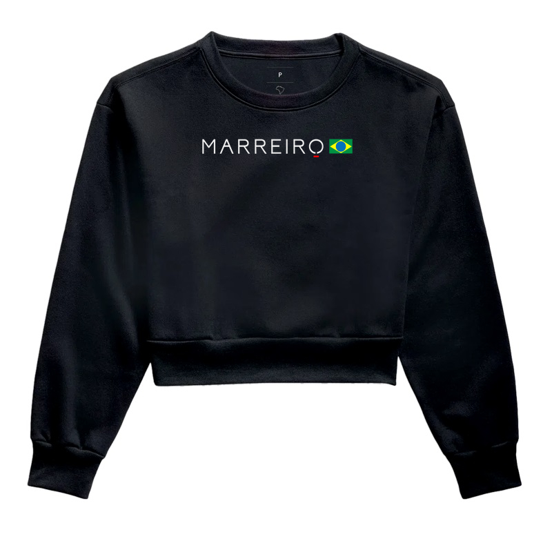 Cropped Moletom Marreiro