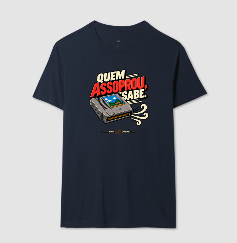 QUEM ASSOPROU SABE - Modo Capivara - Camiseta - Imagem 8