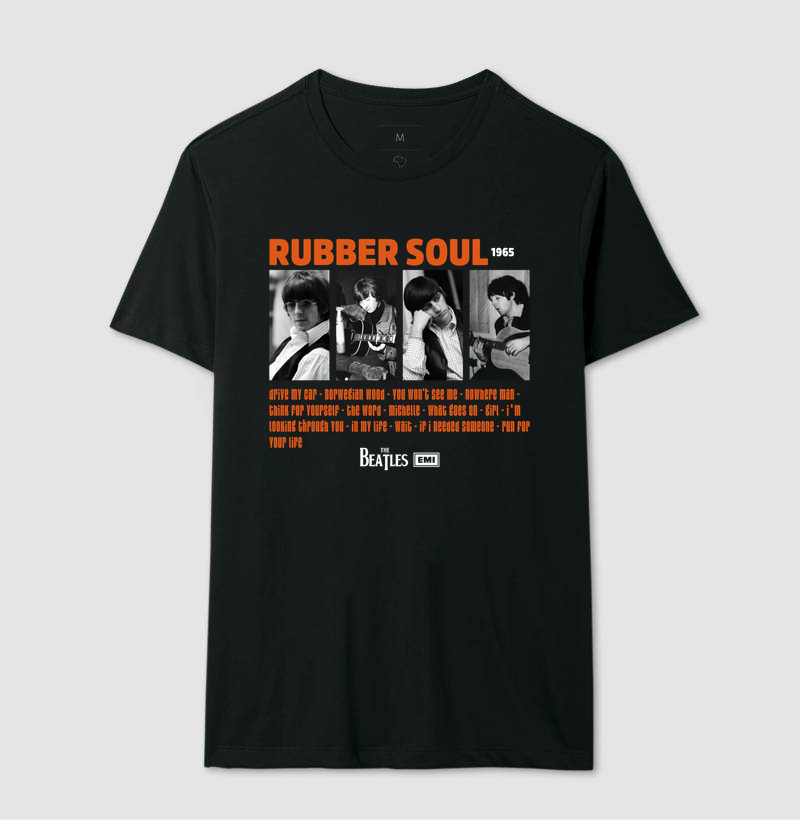 Camiseta Rubber Soul In Studio - Imagem 4