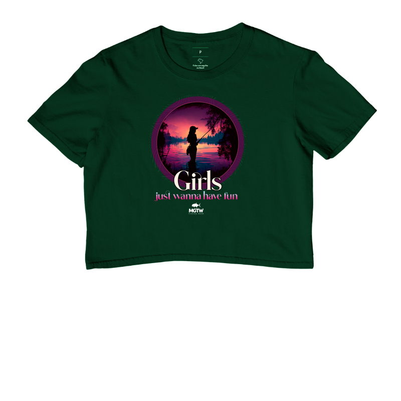 CROPPED GIRLS JUST WANNA HAVE FUN - Imagem 4