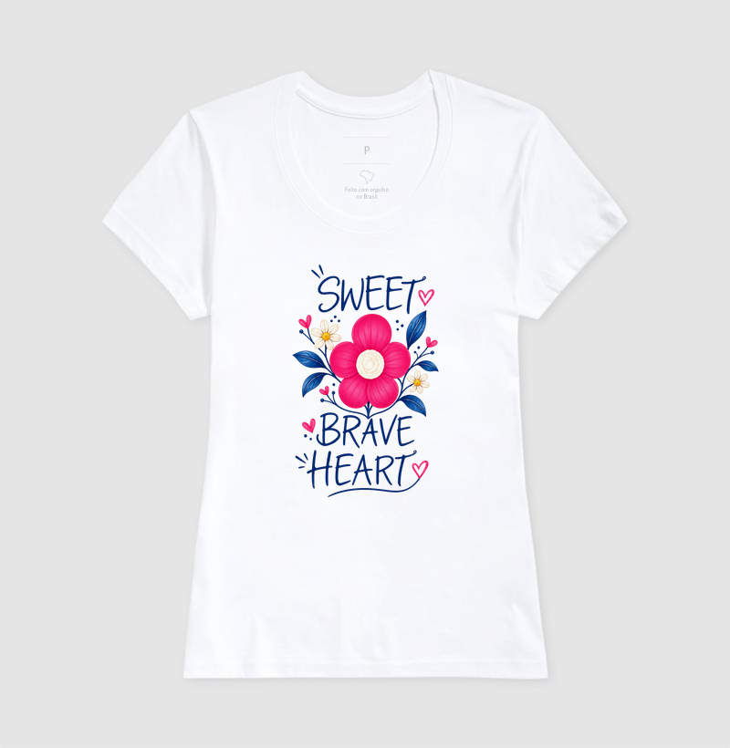 Camiseta Sweet Brave Heart - Imagem 5