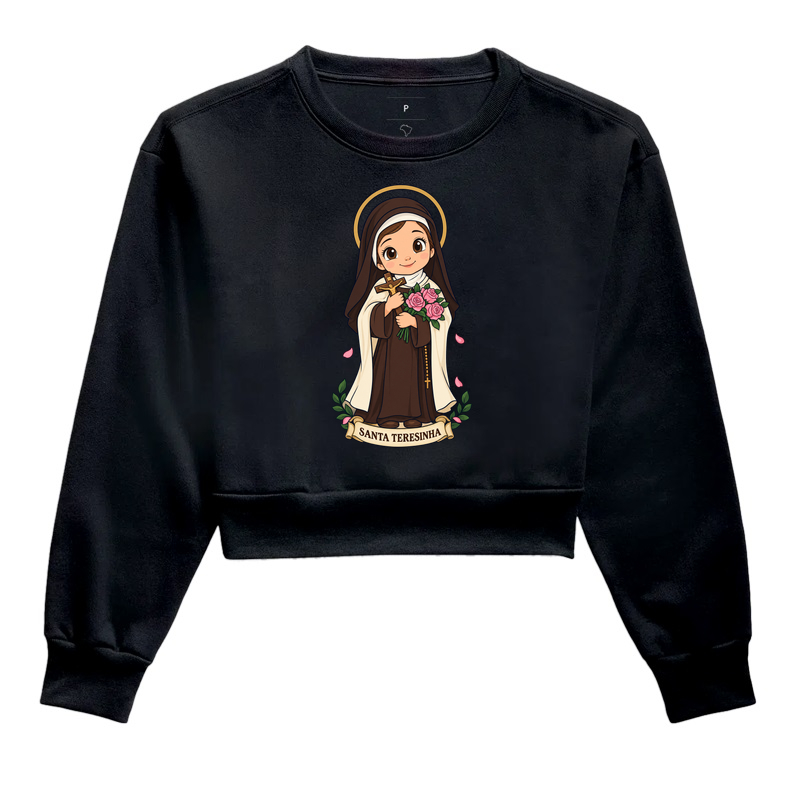 Santa Terezinha estilo chibi - Imagem 2