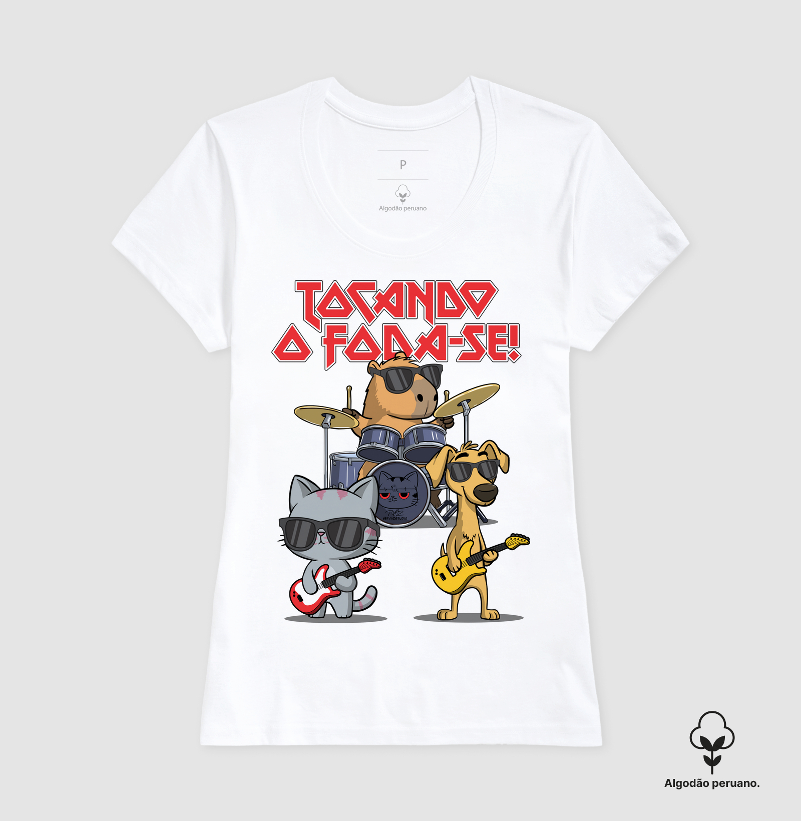 Camiseta Tocando o Fodase - Imagem 6