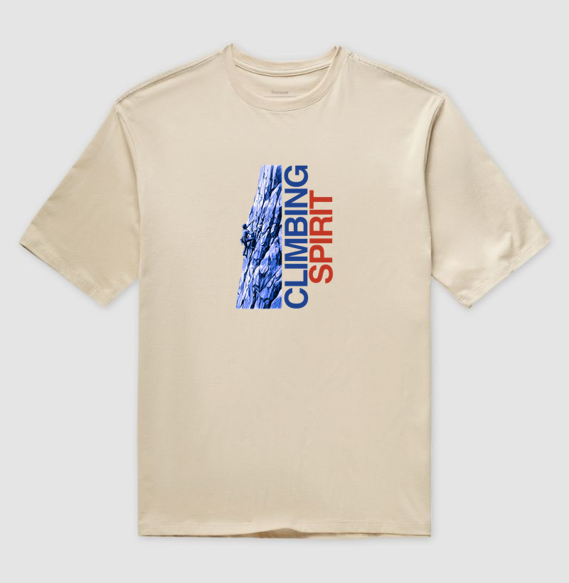 Camiseta Oversized Falésia & Magnésio | Climbing Spirit - Imagem 4