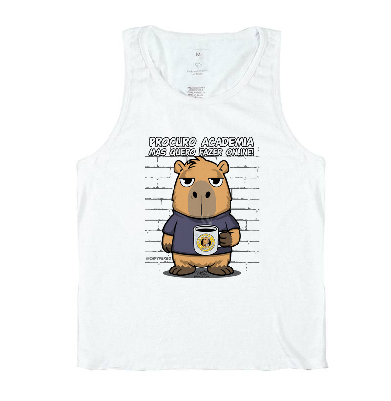 Camiseta Capivara Academia Online - Imagem 2