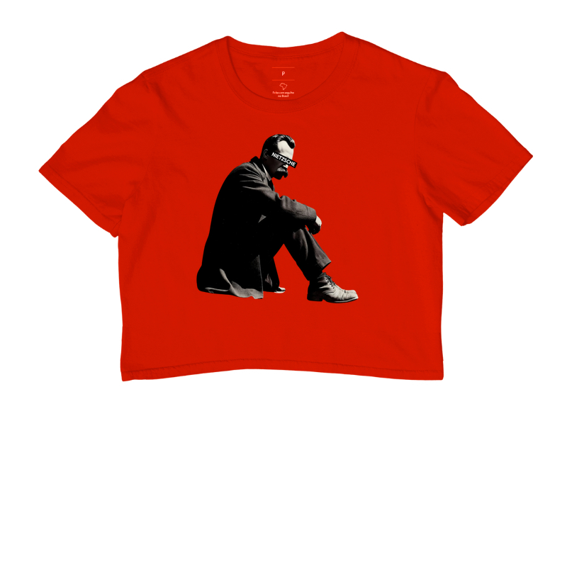 Camiseta Filosofia "Nietzsche Stillness" - Imagem 7