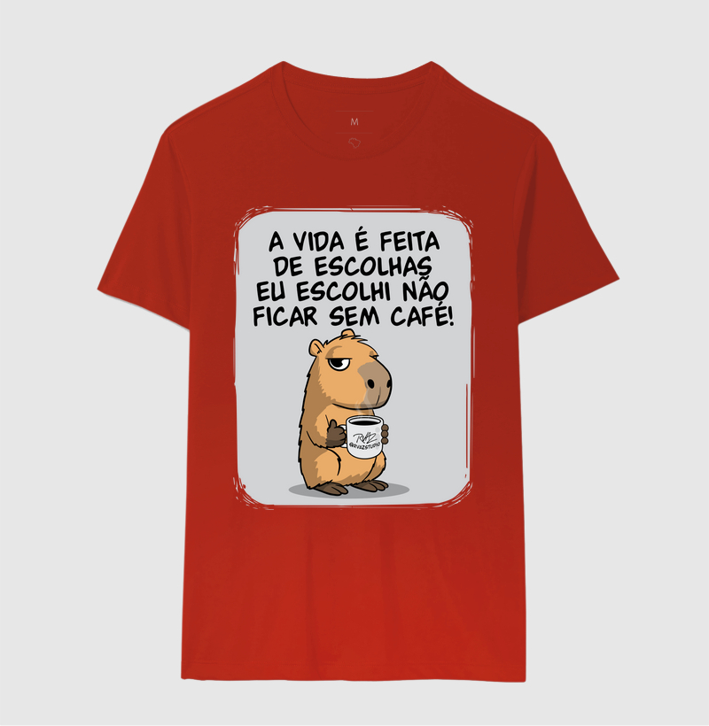 Camiseta Capivara Café - Imagem 10