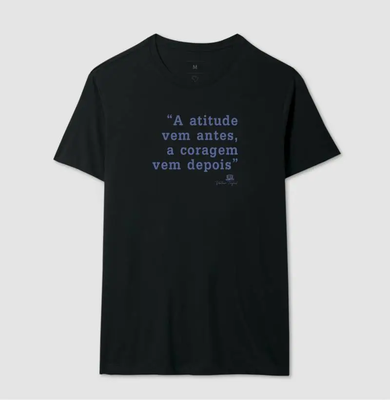 Camiseta Atitude e Coragem - Imagem 2