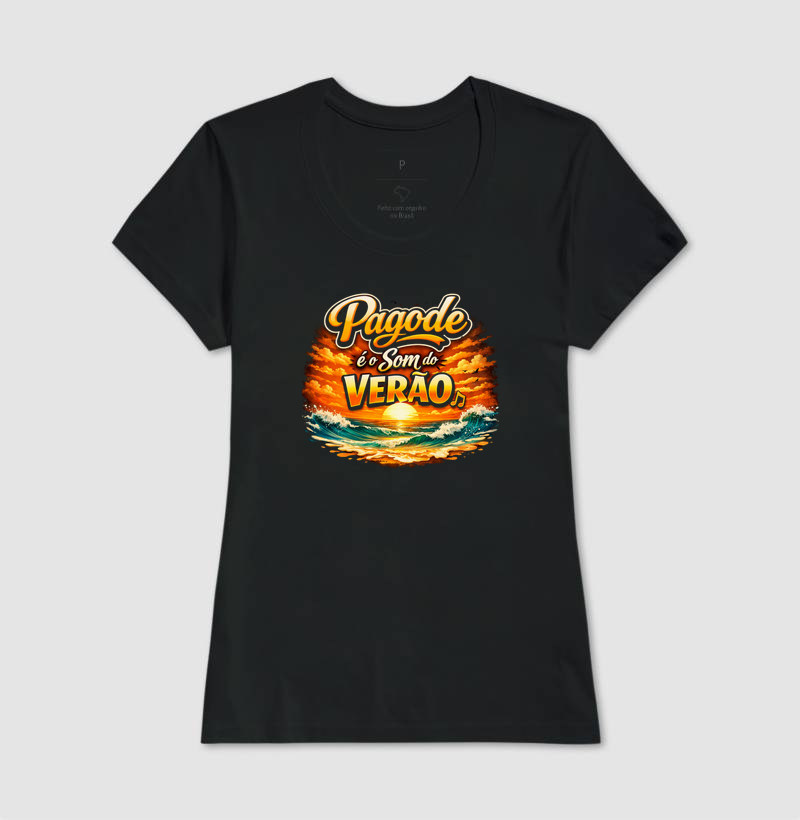 camiseta pagode é o som do verão - Imagem 3