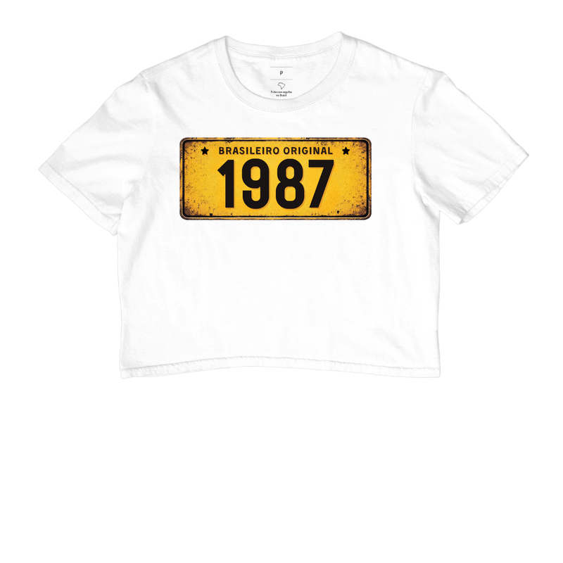 Placa Amarela 1987 - Imagem 3