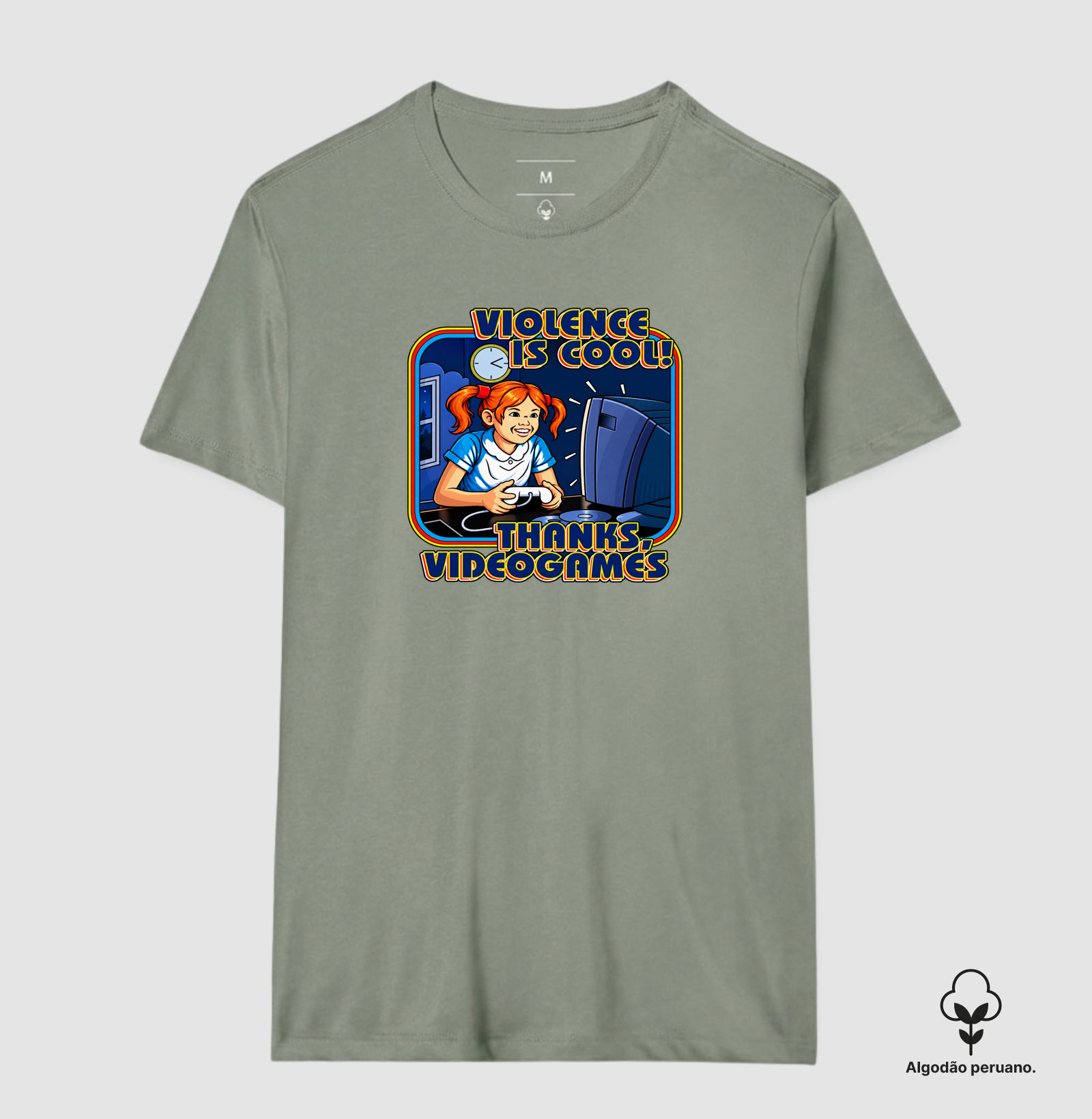 Camiseta Algodão Peruano "GTA 6 Thanks Video Games" - Imagem 8