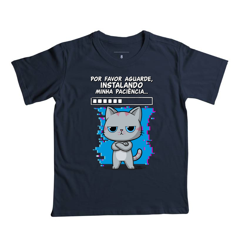 Camiseta Gato Sincero Paciência - Imagem 5