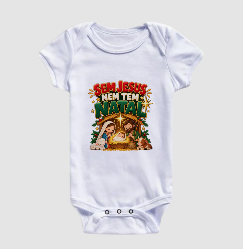 Sem Jesus nem tem Natal - Baby - Imagem 5