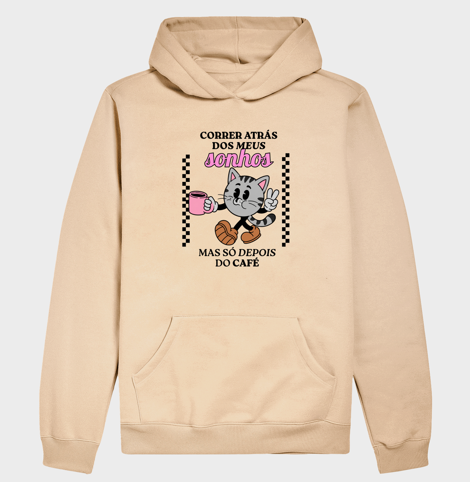 Gato Vintage "Sonhos e Café" - Imagem 3