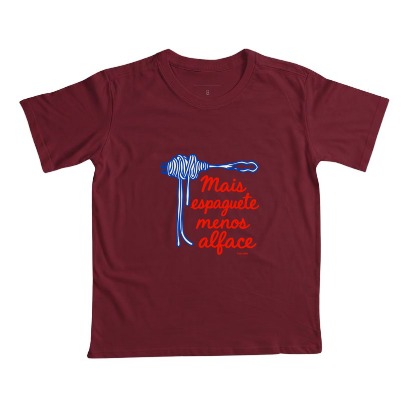 Camiseta Infantil Mais Espaguete  - Imagem 6