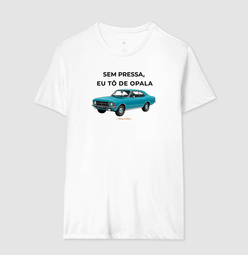Sem pressa, eu tô de Opala - azul claro - Imagem 4