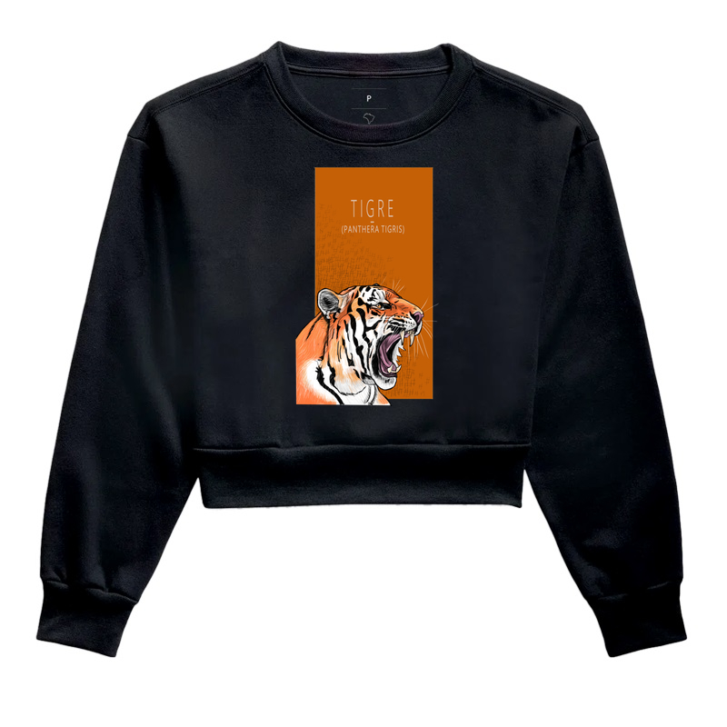 Cropped Moletom Tigre - Imagem 2