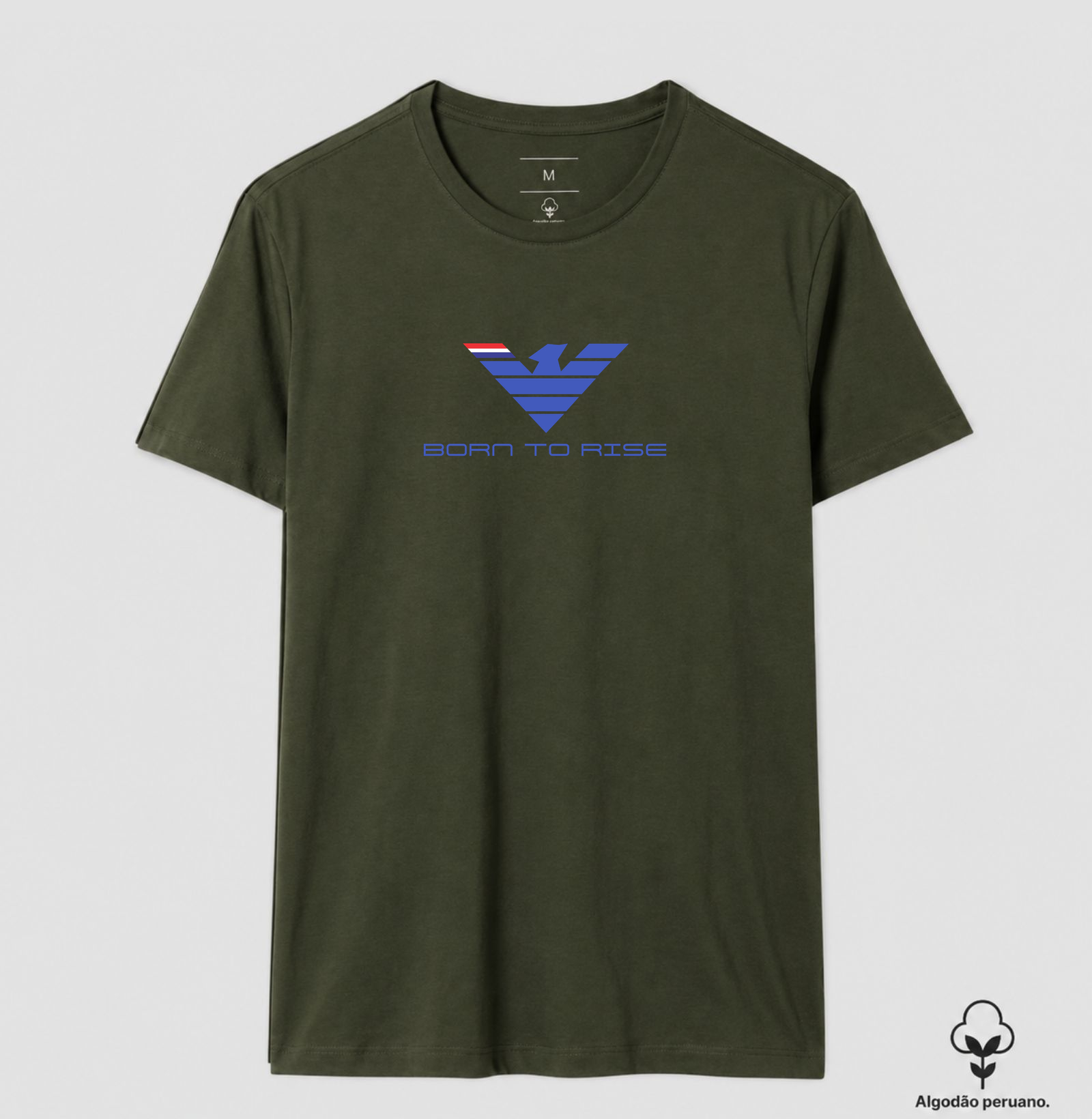 🦅 BORN TO RISE | O Poder de Quem Nasceu para Superar Mais do que uma estampa, Born to Rise é uma declaração de força, atitude e propósito. Inspirada na majestade da águia, símbolo universal de liderança, visão e liberdade, esta obra transmite a mentalidade daqueles que não aceitam limites e transformam desafios em conquistas. - Imagem 2