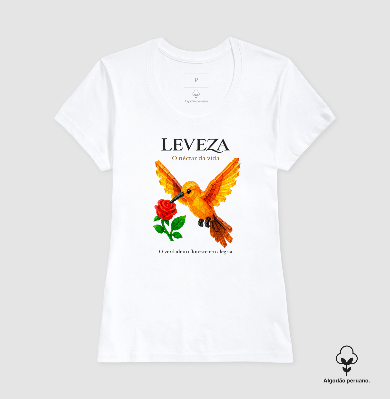 Beija-Flor • Leveza (algodão peruano) - Imagem 9