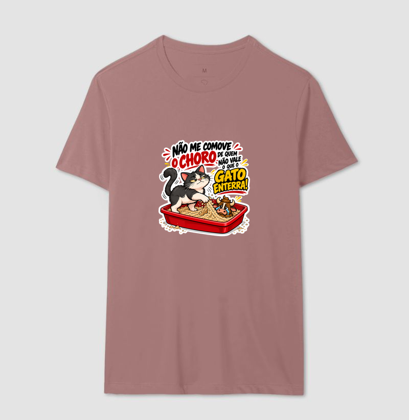 Camiseta Gato Poop em Algodão - Imagem 19