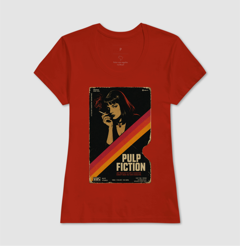 Pulp Fiction — Capa VHS Mia Wallace - Imagem 9